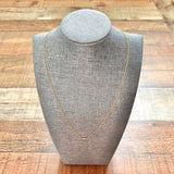 Gorjana Gold Crescent Moon Necklace