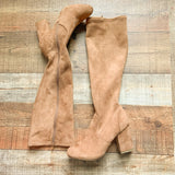 Bamboo Tan Boots- Size 7