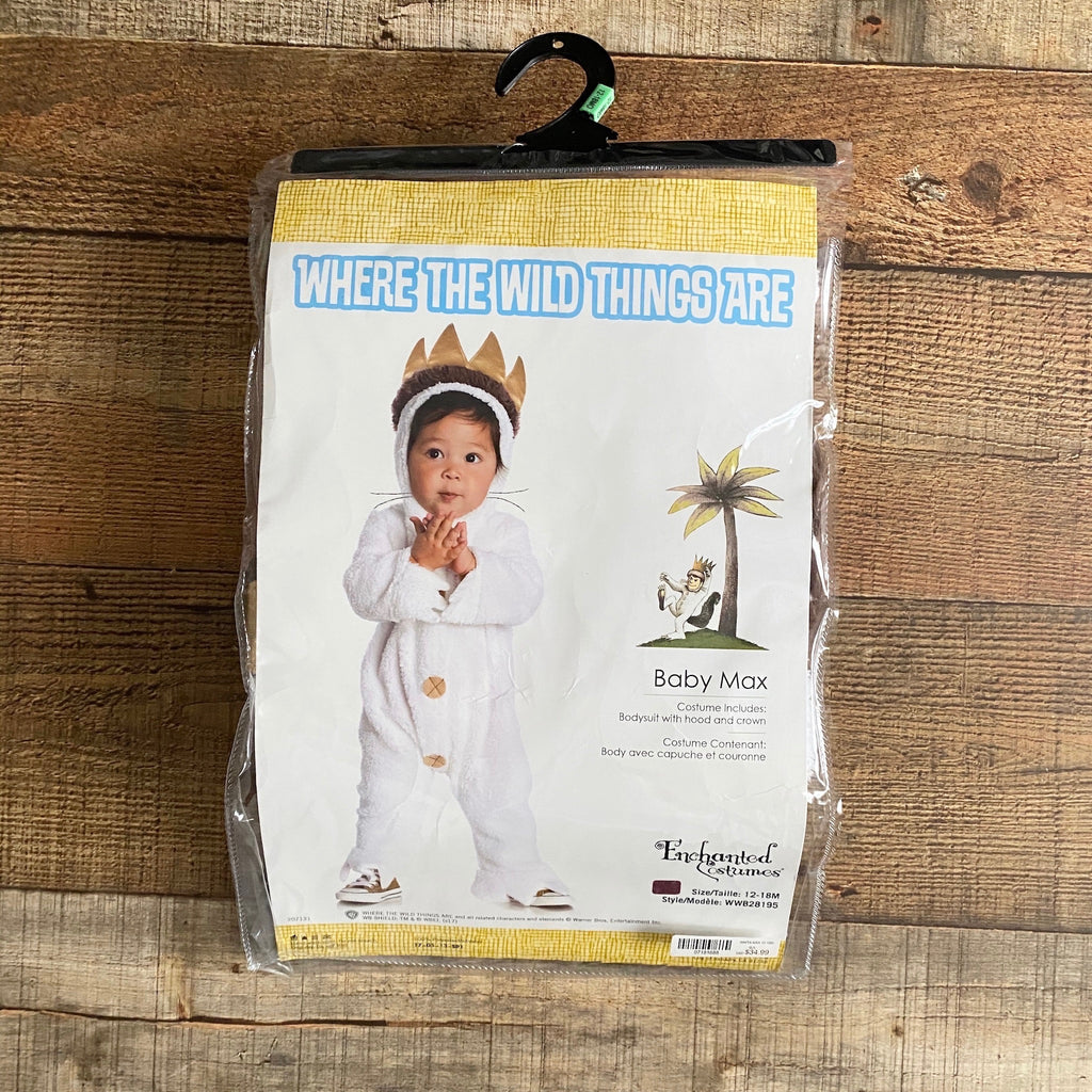 Enchanted Costumes Where the Wild Things Are Baby Max Costume- Size 12-18M
