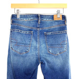 American Eagle Super Stretch Hi Rise Distressed Crop Flare NWT- Size 2S (Inseam 24")