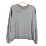 ASOS Charcoal Gray Crew Neck Sweatshirt- Size 14 (we have matching pants, see notes)