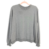 ASOS Charcoal Gray Crew Neck Sweatshirt- Size 14 (we have matching pants, see notes)