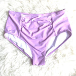 Lilly & Lime Purple High Waisted Bikini Bottoms- Size 18 (BOTTOMS ONLY)