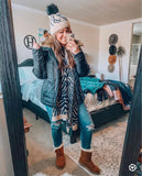 Express Animal Print Soft Scarf