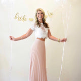 Maniju Lace Crop Top- Size S