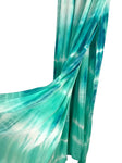 Young Fabulous & Broke Tie-Dye Smocked Waist Exposed Back Side Slit Dress- Size S