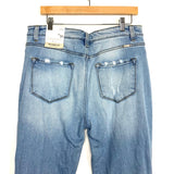 KanCan Light Wash Distressed Relaxed Fit Jeans NWT- Size 15/31 (Inseam 29”)