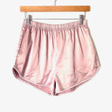 Aibrou Mauve Silk Feel Pajama Set- Size M (SOLD AS SET)