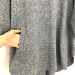 Caslon Grey Sweater Zip Back Pullover Turtleneck- Size M/L