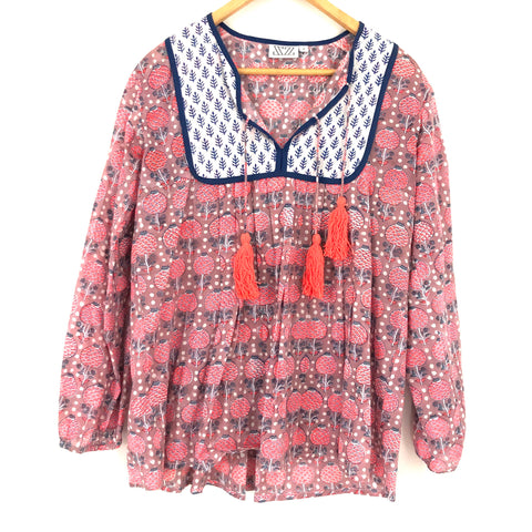 J Crew SZ Blockprints Tunic- Size S