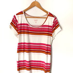 Isabel by Ingrid & Isabel Striped Maternity T shirt Dress-Size L