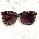 Diff Eyewear Carson Polarized Himalayan Tortoise Rose Sunglasses (LIKE NEW)