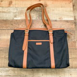 Ecosusi Black Laptop Nylon Tote Bag (LIKE NEW)