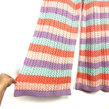 Lovers + Friends Open Crochet Flare Pants NWT- Size S