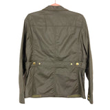 J Crew Olive Waxed Cotton Field Jacket- Size S (sold out online)