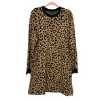 J.Crew Leopard Mini Wool Blend Sweater Dress- Size XL (Sold Out Online!)