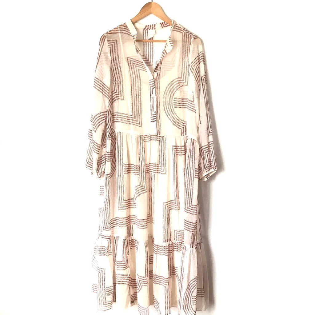 H&M Fully Lined Long Sleeve Maxi Dress- Size 4 The Saved Collection H&M Fully Lined Long Sleeve Maxi Dress- Size 4 The Saved Collection