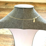The Sis Kiss Gold Whitney Necklace