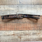 Pink Floyd Distressed Leather AUTOGRAPHED Belt- Size 34 (see notes)