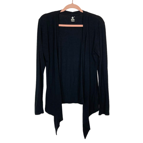 Thriv Black Open Front Cardigan- Size S