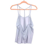 Lululemon Periwinkle Lightweight Mesh Back Workout Tank Top- Size 6