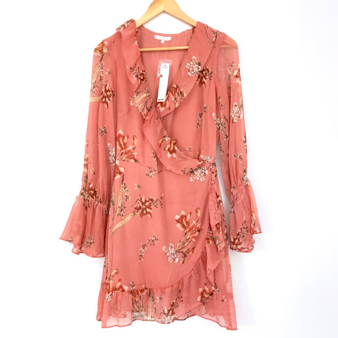 Willow & Clay Floral Wrap Dress NWT- Size XS