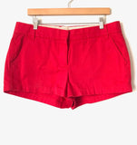 J. Crew Red Chino Shorts- Size 12