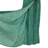 No Brand Green Floral Wrap Dress- Size ~XL (see notes)