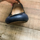 Tory Burch Navy Blue Flats- Size 10 (See Notes)