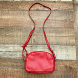 J. Crew Red Crossbody Bag NWT