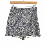 Express Animal Print Ruffle Shorts NWT- Size 4 (We Have Matching Top!)