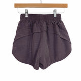 J.ING Smoky Violet Lined Running Shorts- Size S