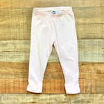 Janie and Jack Light Pink Bow Cuff Pants-Size 18-24M