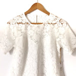 Leith Ivory Lace Blouse NWT- Size S