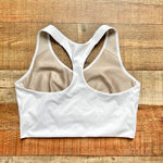 SPANX White Sports Bra- Size XL