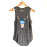 Chaser Grey Skull Tank- Size XS