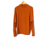 BP Orange Mock Neck Sweater- Size S