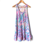 Lilly Pulitzer Racerback Ruffle Hem Dress- Size XS