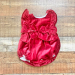 Phi Clothing Velvet Romper- Size 12M