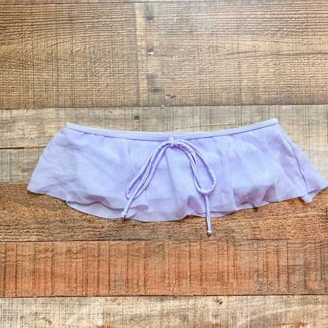 Majorelle Purple Bikini Top- Size S (sold out online, we have matching bottoms)
