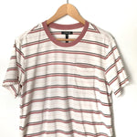 Stance Butter Blend Striped Pocket Tee- Size L