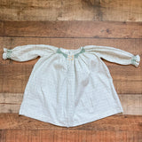 Oso & Me Green and White Check Dress with Matching Bloomers NWT- Size 24M
