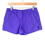 Ralph Lauren Sport Purple Chino Shorts- Size 4