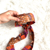 No Brand Chain Link Print Headband Wrap