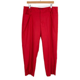 Eloquii Red Slim Suit Pants- Size 14S (Inseam 26.5", sold out online)