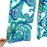 Lilly Pulitzer Blue/Green/Maeve Print Pants- Size XS (Inseam 29”)