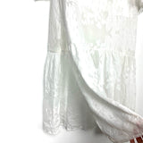 Sonja By Sonja Morgan White Lace Side Slit Cover Up Dress NWT- Size ~S (see notes)