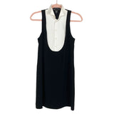 Ralph Lauren Black/White Collared Shirt Dress- Size 2 (see notes)