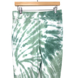 Scoop White/Green Tie Dye Joggers- Size M (8-10 - We Have Matching Top!) (Inseam 26”)