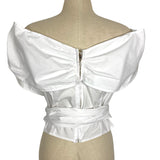 New York & Company White Wrap Top NWT- Size XL (sold out online)